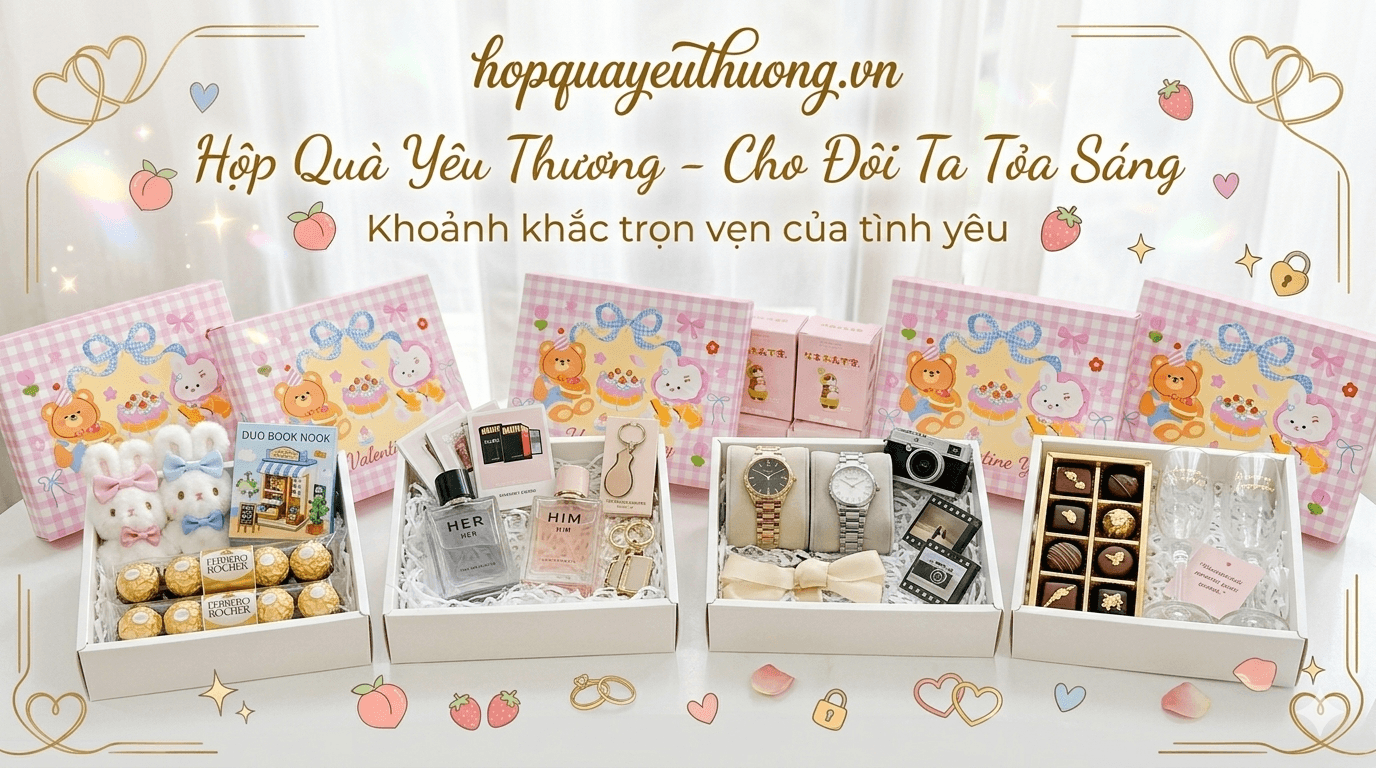 Quà tặng Valentine cho cặp đôi