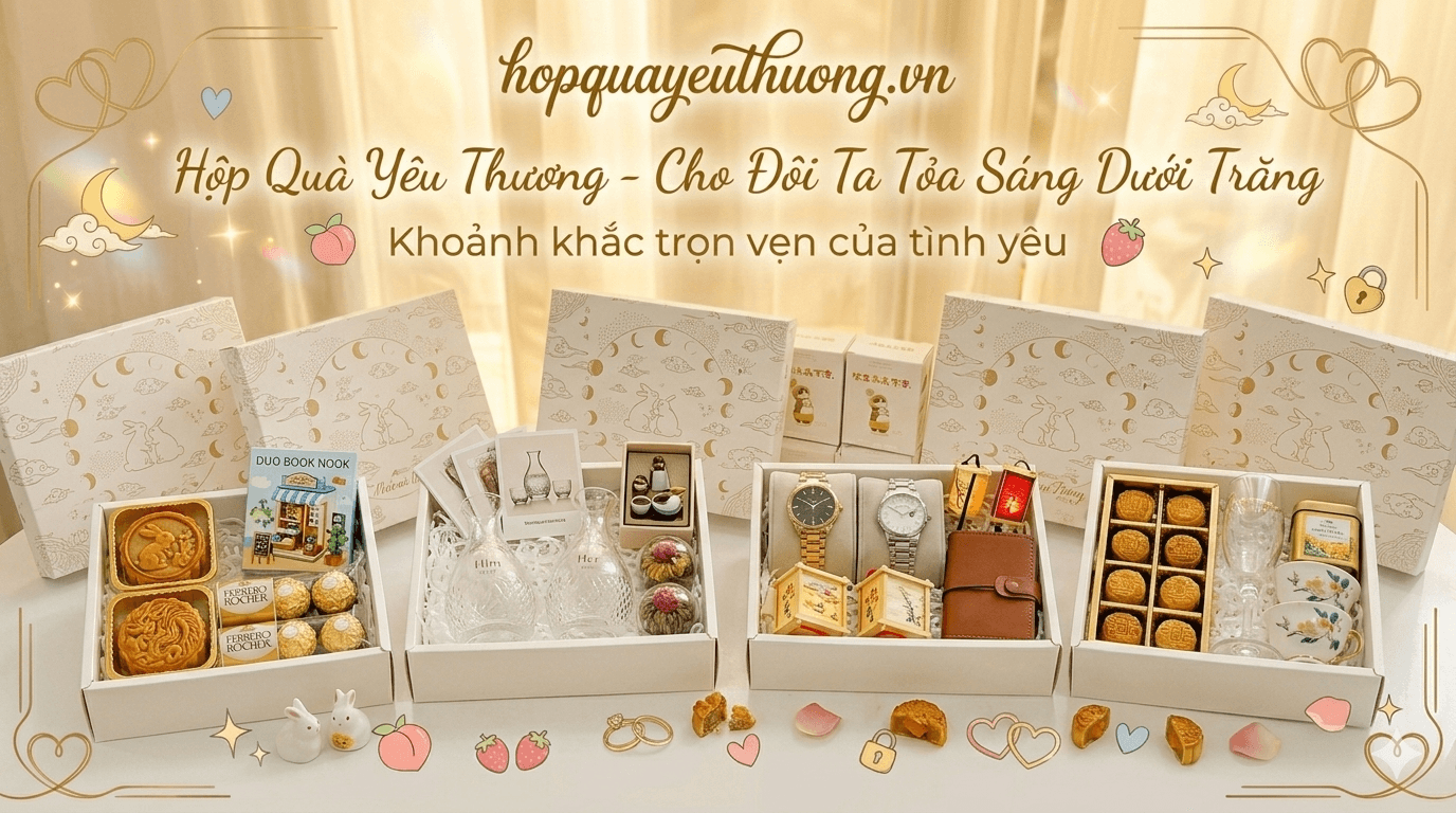 Hộp quà Trung thu đoàn viên
